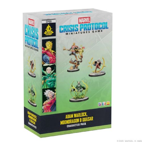 Marvel Crisis Protocol Adam Warlock, Moondragon, Quasar Character Pack